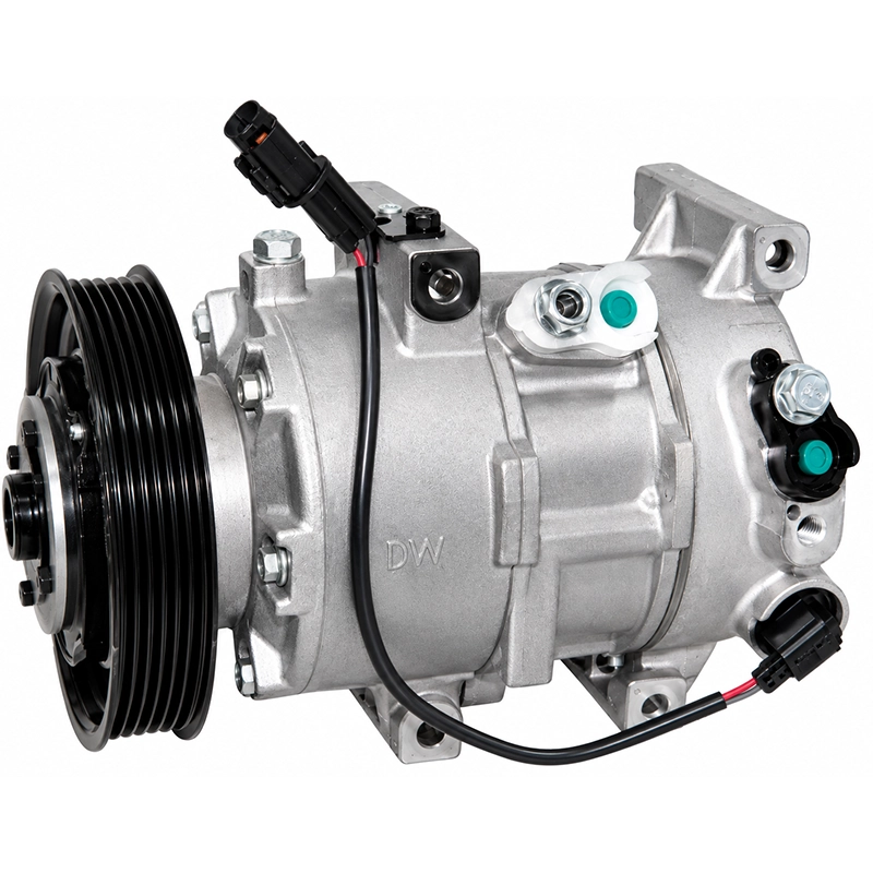 97701-1R100 Electronic AC Compressor for Kia Rio Accent 6PK 97701-1R100 Electronic AC Compressor for Kia Rio Accent 6PK