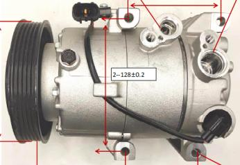 97701-A5900 AC Compressor for Hyundai Elantra Avante