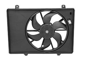 J00-1308010 Radiator Cooling Fan Assembly Compatible with Chery QQ 2013 / J00 / EM10 | Hanbo® Wholesale
