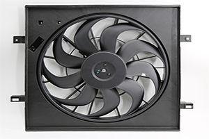 R103111-0600 Radiator Fan Assembly Air Conditioner Electronic Fan for Changan CX70 Automatic Transmission | Hanbo® Wholesale