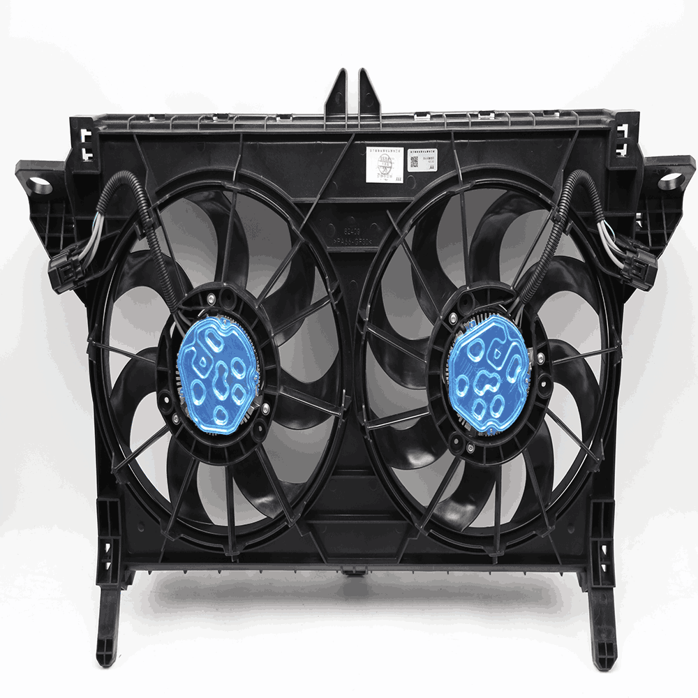 Radiator Cooling Fan Assembly 1607808‑00‑A For Tesla Model Y